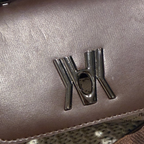 Chocolate Monogram Mini Top-Handle Crossbody - Picture 7 of 15